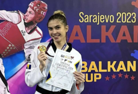 Ada Avdagić osvojila zlatnu medalju na taekwondo turniru 'G1 Balkan Cup 2023'