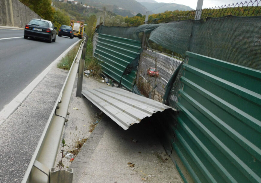 Bukobran na Vogošćanskoj petlji
