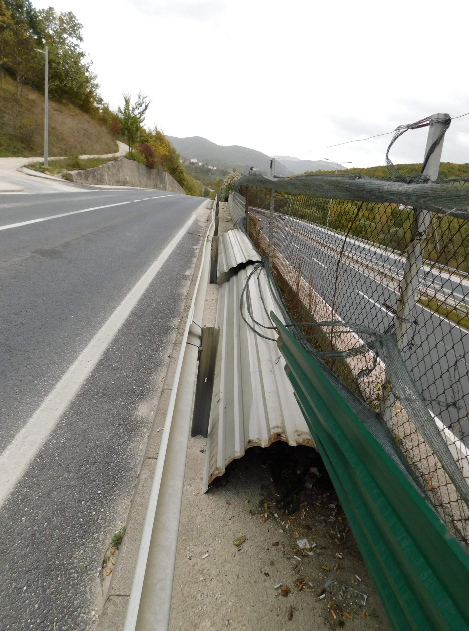 Bukobran na Vogošćanskoj petlji