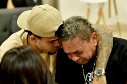 Luis Dijaz ponovo sa ocem, obojica u suzama nakon porodične drame