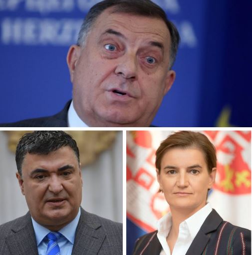 Dodik, Basta, Brnabić