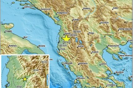 Zemljotres 3,9 stepeni po Rihteru pogodio Albaniju