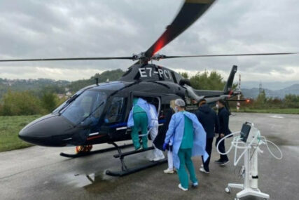 Pacijent nakon infarkta iz Trebinja helikopterom prebačen u Banja Luku