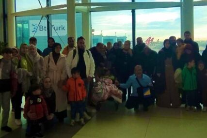 Bh. državljani evakuisani iz Gaze stigli u Istanbul, u Sarajevo će putovati u dvjema grupama