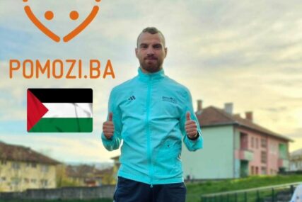 Maratonac Emir Hastor u humanoj akciji "Kilometri za Gazu"