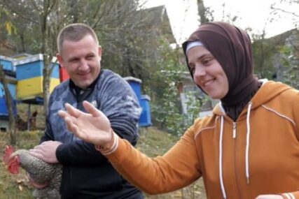 On je junak, a ona šefica! Eldin i Armina Muhović prepoznali blagodati sela (VIDEO)