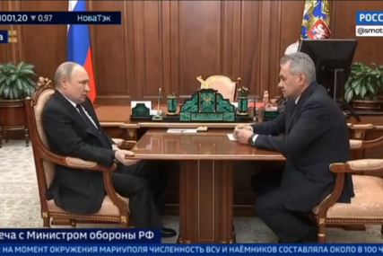 Vladimir Putin raspravljao s vojnim vrhom o ratu u Ukrajini