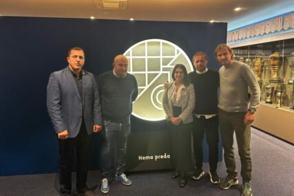Delegacija Željezničara posjetila Dinamo: "Danas smo postigli načelni dogovor o budućoj saradnji"