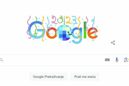Google priredio poseban novogodišnji "doodle"
