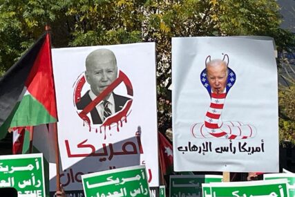 Hiljade Jordanaca protestovalo protiv SAD-a zbog podrške Izraelu (FOTO)
