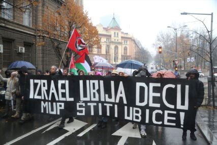 I pored zabrane, u Beogradu održan skup podrške Palestini