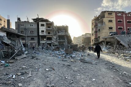 Gaza: U izraelskim napadima potpuno razorena regija Tal Al-Zaatar (FOTO)
