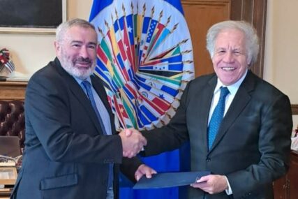 Ambasador Sven Alkalaj predao akreditivna pisma generalnom sekretaru Organizacije američkih država Luisu Almagru Lemesu