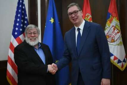 Steve Wozniak i Aleksandar Vučić