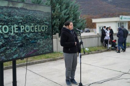 Aktivisti u Mostaru obilježili godišnjicu blokade deponije Uborak