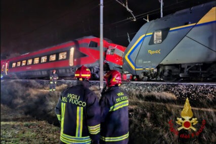 U sudaru vozova u Italiji povrijeđeno najmanje 17 osoba