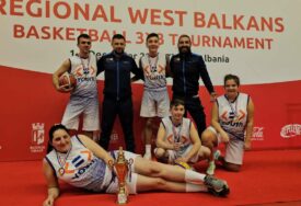 Ekipa Specijalne olimpijade BiH pobjednik regionalnog košarkaškog turnira u Albaniji
