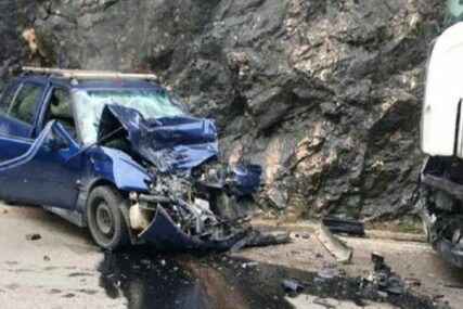 Teška saobraćajna nesreća na putu Banja Luka - Jajce