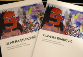Samostalna izložba Olivere Eraković otvorena u Mostaru
