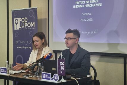 Koalicija „Pod lupom“ pokrenula je kampanju o pritiscima na birače u BiH koja ćetrajati do Lokalnih izbora 2024.