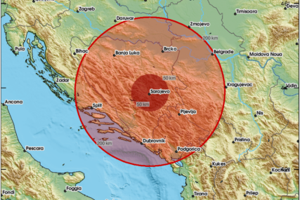 Zemljotres u Bosni i Hercegovini, građani: "Zatreslo fino..."