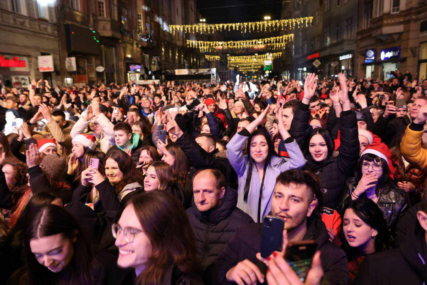 Poznato koliko je ljudi bilo na dočeku Nove godine u Sarajevu i Zenici