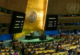 Generalna skupština UN-a usvojila rezoluciju o ponovnom razmatranju kandidature Palestine za članstvo
