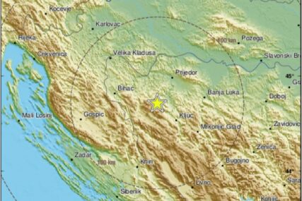 Rano jutros zemljotres pogodio Bosnu i Hercegovinu, osjetio se i u Hrvatskoj
