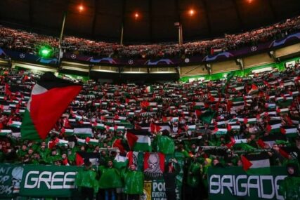 Navijači Celtica ne odustaju: Zašto je zastava Palestine problem? Zašto ukrajinska zastava nije problem?