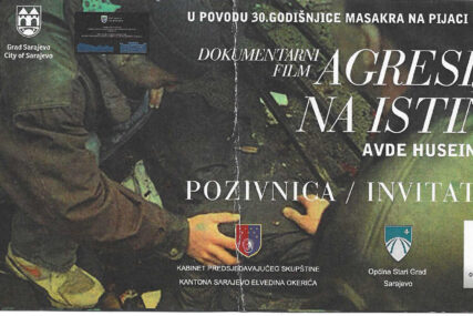 Premijera novog dokumentarnog filma Avde Huseinovića: "Agresija na istinu"