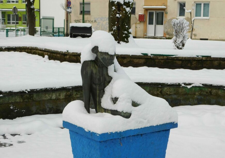 Kupačica, kip u Vogošći
