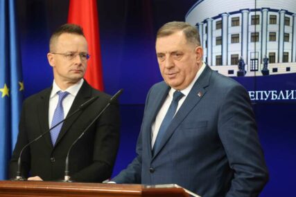 Peter Szijjarto i Milorad Dodik