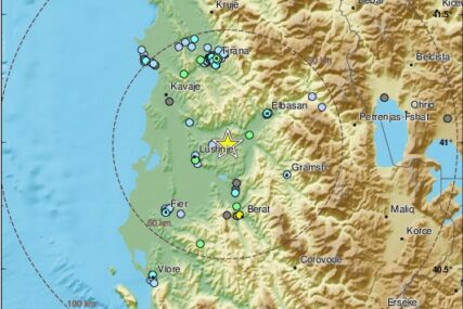 Zemljotres u Albaniji jačine 4,6 stepeni po Richteru: Osjetio se i u Crnoj Gori