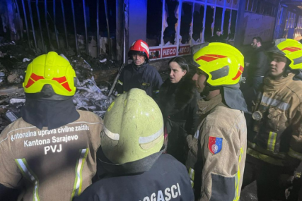 Benjamina Karić nakon požara: Hvala hrabrim vatrogascima, važno je da nema ljudskih žrtava