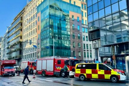Zbog požara u susjednoj zgradi, ambasada BiH u Briselu bila je evakuisana!