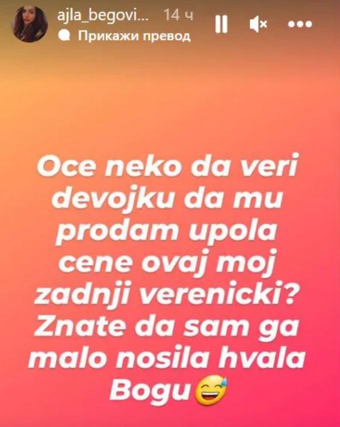 Instagram Ajla Begović