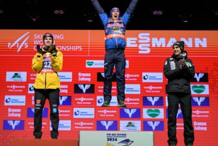 Kraft svjetski prvak u ski letovima, vjetar poremetio planove Slovencu