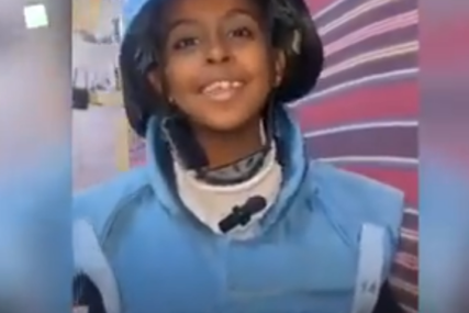 Devetogodišnja Lama, najmlađa novinarka koja izvještava o ratu u Gazi