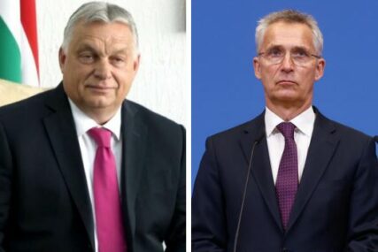 Viktor Orban i Jens Stoltenberg
