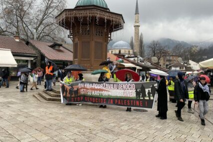 U Sarajevu počela mirna protestna šetnja za narod Palestine