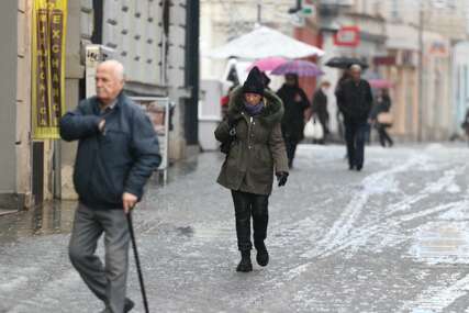 Uz niske temperature, moguć i slab snijeg: Najviša dnevna oko -1 stepen