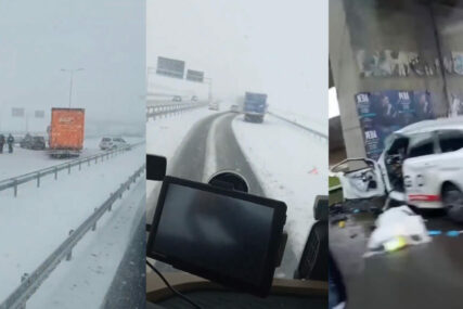 Snijeg paralizirao puteve širom Srbije: Prijeti im potpuni kolaps