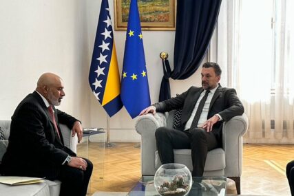 Ministar Konaković primio u nastupnu posjetu novoimenovanog ambasadora Sultanata Oman za BiH