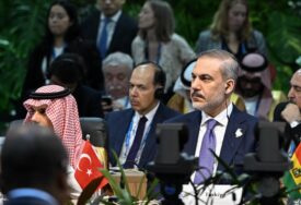 Turski šef diplomatije Fidan pozvao članice G20 da budu aktivnije na uspostavi prekida vatre u Gazi