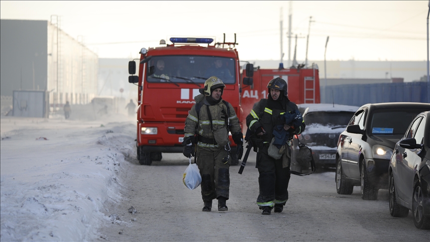 Rusija Požar izbio u Volgogradu