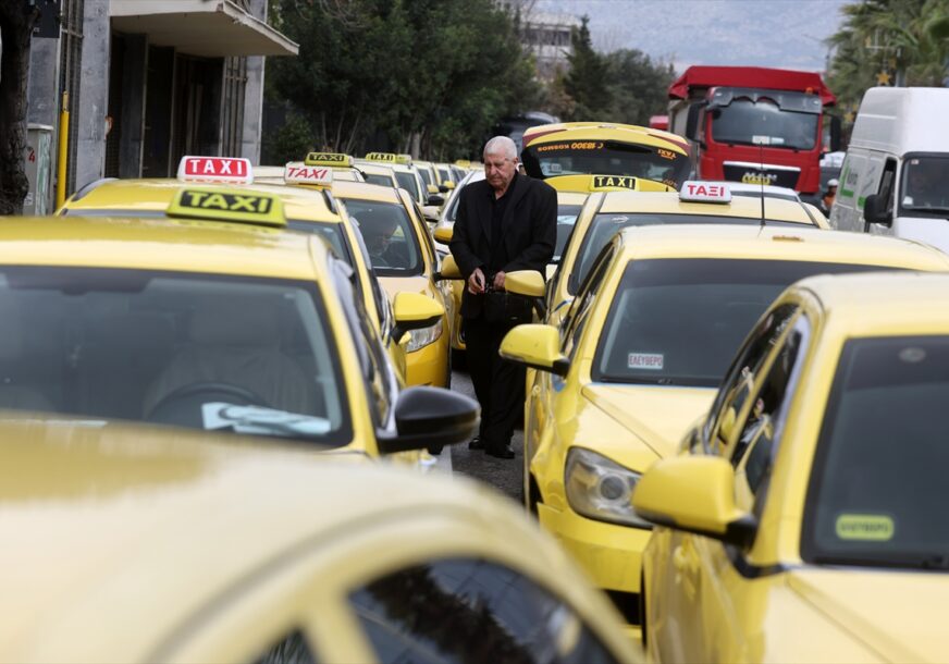 taksisti štrajk