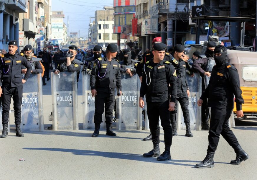 irak bagdad policija