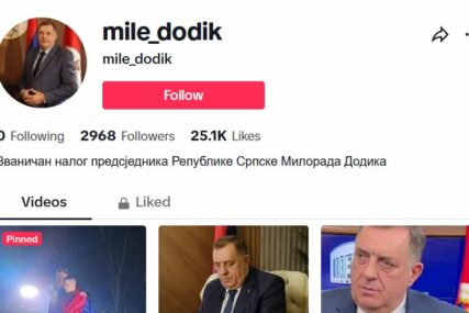 Dodik je i na TikToku (VIDEO)