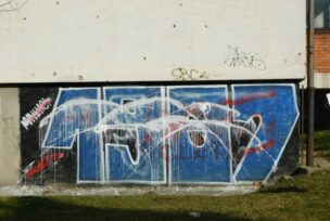 Fasada, grafit