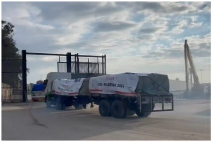 Pomoć narodu Gaze stiže iz BiH: Dva kamiona prešla granični prijelaz Rafah